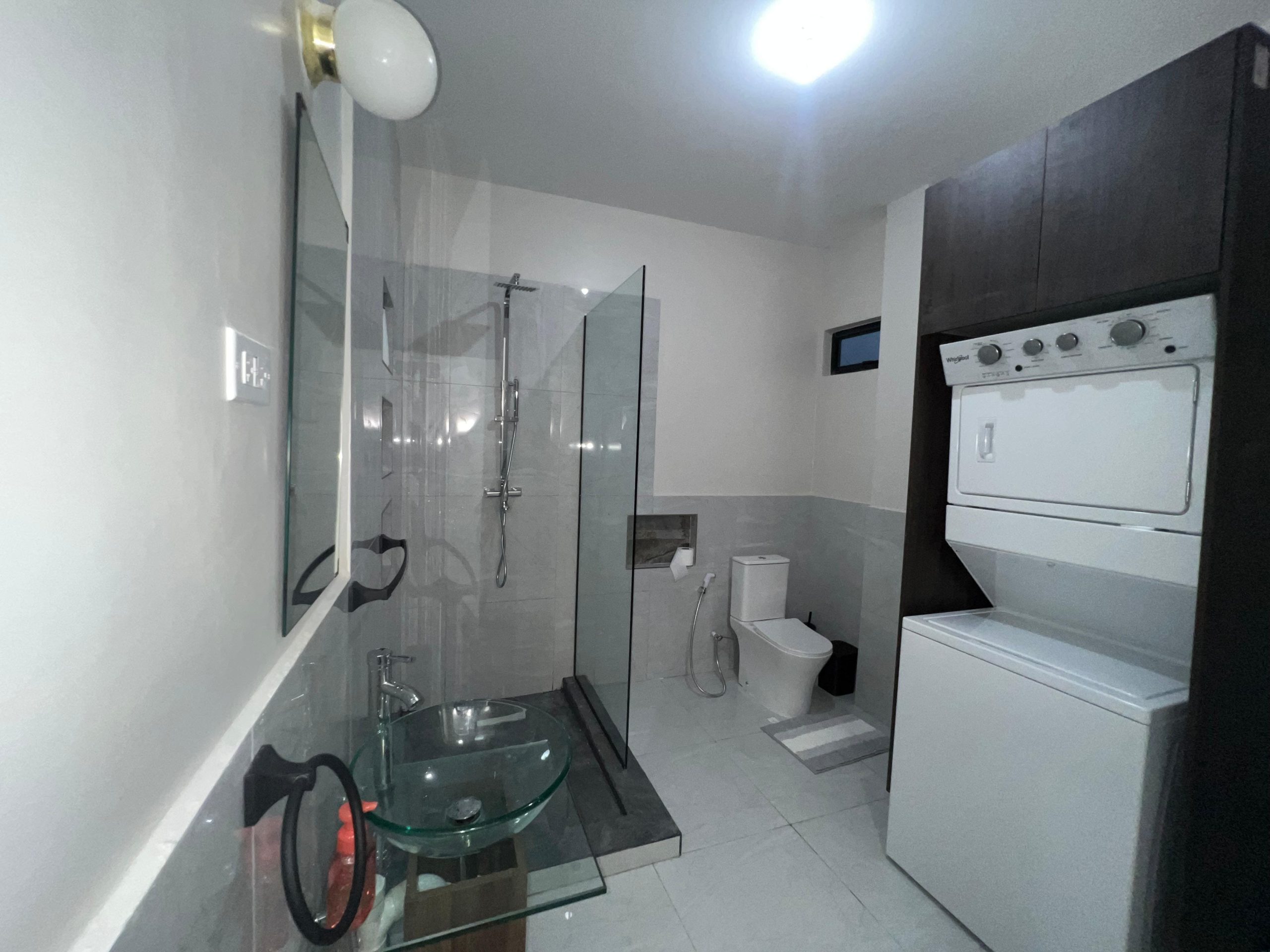 Halo Place second bathroom two-bedroom apartment Trinidad